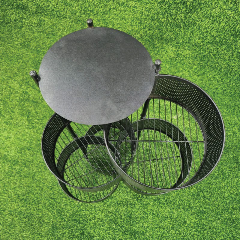4 Layer Round Shape Kitchen Rack - Image 2