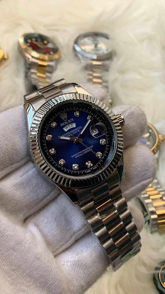 Couple Watch Set Rolex Oyster Perpetual Datejust-Style Watches - Image 2