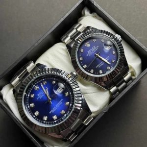 Couple Watch Set Rolex Oyster Perpetual Datejust-Style Watches
