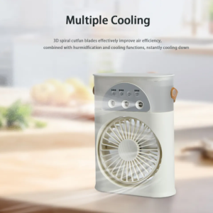 Hoco MMJ-03, (2 in 1) Multi-Function Humidifier Rechargeable maximum usage time of 8-10 hours