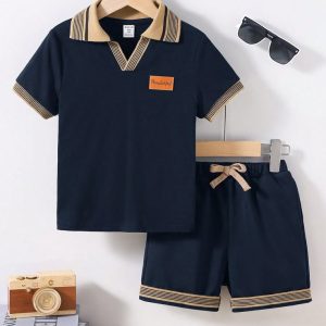 Baby Polo Shirt and Pant Set