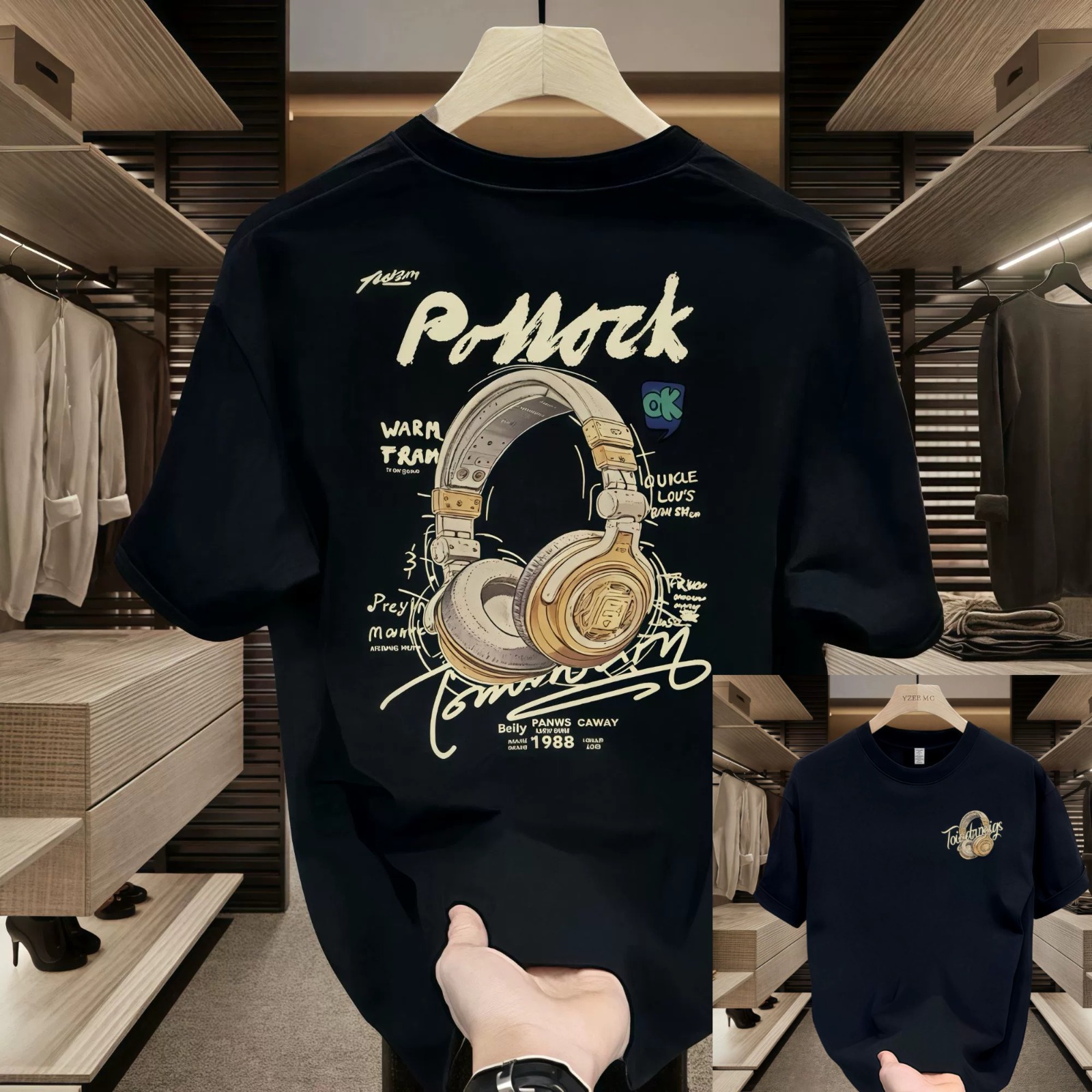 Premium Drop Shoulder T-Shirt - Image 6