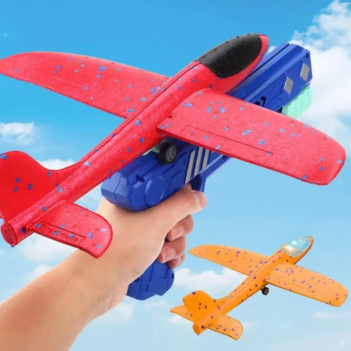 Kids Airplane Launcher Toy Gun - Image 4
