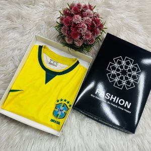 World Cup Embroidery Jersey for Adult- Brazil
