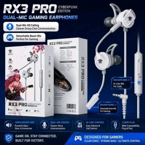 Plextone RX3 Pro Cyberpunk Gaming Earphone (3.5mm)