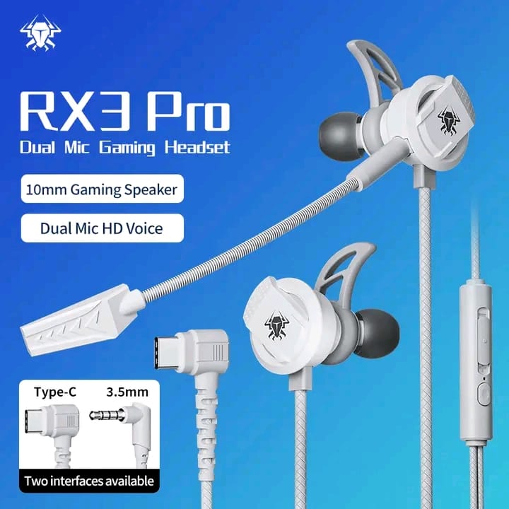 Plextone RX3 Pro Cyberpunk Gaming Earphone (3.5mm) - Image 3