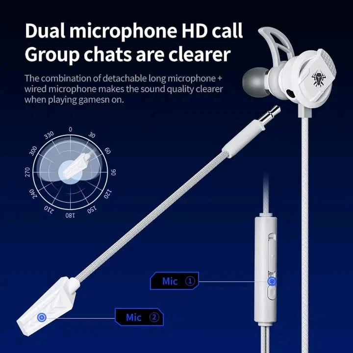 Plextone RX3 Pro Cyberpunk Gaming Earphone (3.5mm) - Image 4